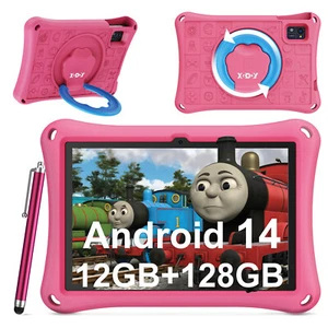 2025 New Android 14 Kids Tablet 10.1 inch 12+128GB Parental Control Widevine L1 - Picture 1 of 33