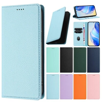 For Redmi Note 14 Pro Plus 13 14R 11A A5 A3 Magnetic Flip Card Wallet Phone Case - Изображение 1 из 4