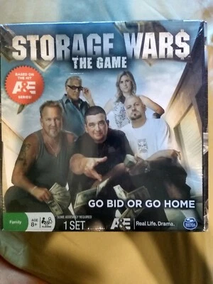 STORAGE WARS The Game Go Bid Or Go Home .Ages 8+ 2-6 Players Spin Master NEW! - Image 1 of 3