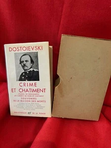 DOSTOIEVSKI - Crime et chatiment. Éditions Gallimard, La Pléïade, 1963. - Picture 1 of 7