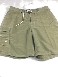 Club Board Shorts Men's Size 34 Green Swim Shorts Beachwear Cruise Apparel - Picture 1 of 9