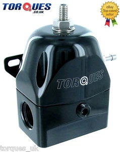Torques AN-8 8AN ORB-8 EFI Adjustable Fuel Pressure Regulator 30-70 PSI - BLACK - Picture 1 of 1