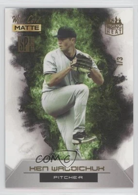 2022 Wild Card Matte SP Exclusive White Background - Green /3 Ken Waldichuk - Image 1 of 2