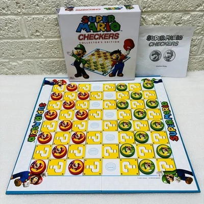Super Mario Checkers Collectors Edition Mario vs. Luigi • 100% COMPLETE‼ - Image 1 of 4