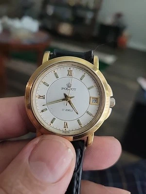 Reloj Pulsera Mecánico Ruso Vintage POLJOT 2628 17 Joyas Funcionando Foto 1 de 2