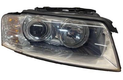 2003 2004 05 AUDI A8 Right Headlamp Assembly Rh OEM: 4E0941030CC - SEE PICTURES - Image 1 of 4