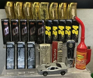 Lot of 26 Vintage Lighters USED & NOS Mix W/ Earnhardt, Gordon Nascar,Novelty… - Picture 1 of 13