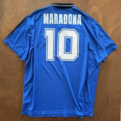 Adidas Originales ARGENTINA AFA 1994 VISITANTE CAMISETA #10 Deigo Maradona IS0266 Talla XXL Foto 1 de 4