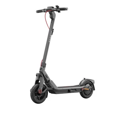 SEGWAY Ninebot E3 D E-Scooter (10 Zoll, Schwarz / Silber Rot)