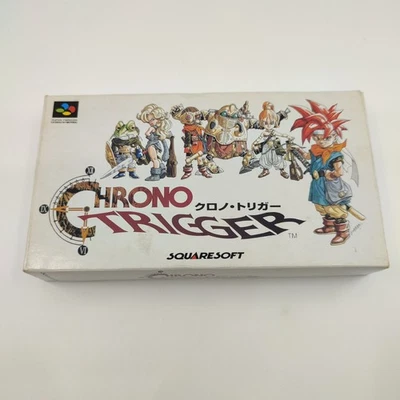 Chrono Trigger Japan Boxed Super Famicom Game - Image 1 of 3