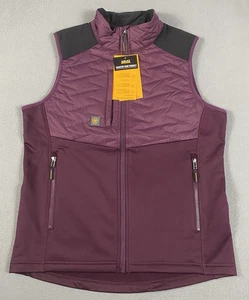 Ariat Rebar Cloud 9 Vest Women XXL Purple Full Zip Insulated Water Repellent Wrk - Picture 1 of 13