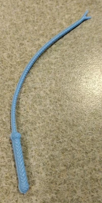 1975 Подлинный/Оригинальный Marx Джонни Уэст JWA Джейн Уэст Синяя Квирта Хлыст Хорошее Состояние - Изображение 1 из 2