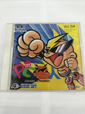 HUDSON SOFT PC Genjin NEC PC Engine HuCard Game Software Japan Retro 1989 - Image 1 of 4