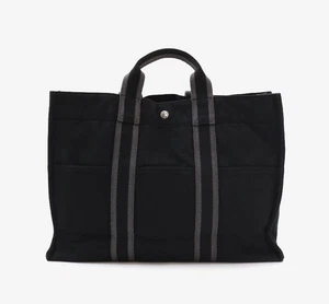 Hermes Hercules Furuto MM Sac Tote Navy Gray 7748006886 148499703 - Picture 1 of 8