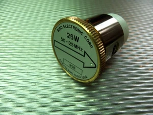 Bird 43 Thruline WattMeter Element 25W 25B 50-125MHz - Imagen 1 de 1