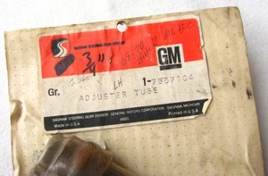 1969-1970 Buick LeSabre Wildcat Electra NOS GM Tie Rod Adjusting Sleeve 69 70 - Picture 1 of 2