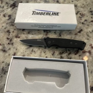 Timberline Pocket Knife Model 1223. Black - Picture 1 of 6