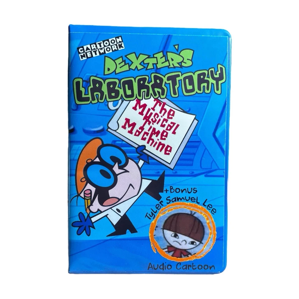 Cartoon Network Dexter's Laboratory Cassette Tape The Musical Time Machine - Image 1 of 4