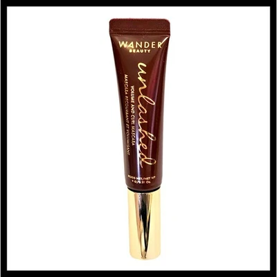 Wander Beauty UNLASHED Volume & Curl Mascara Full Size .32 oz Tarmac Black New - Image 1 of 4