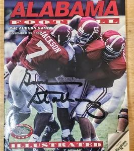 ALABAMA FOOTBALL ILLUSTRATED, Autographed 11/23/1996 * Signed By Gean Stalling * - Picture 1 of 4