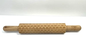 Ciroa Hearts Embossing Rolling Pin Baking With Love Valentine's Day - Picture 1 of 4