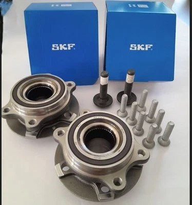2 x SKF Radlager + Radnabe vormontiert vorne hinten für Audi A4 + A6 + Seat Exeo - Bild 1 von 4