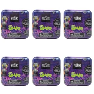 Disney Villains Chibi Snapz - Lot of 6 Sealed Blind Cubes - Picture 1 of 1
