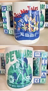 Disney Parks Pixar Toy Story Haunted Mansion Pirates of the Caribbean 2 Side Mug - Picture 1 of 12