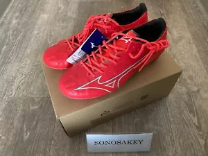 MIZUNO ALPHA ELITE P1GA2362 64 Fairy Coral × Blanco × Volt Nuevo en Caja de Japón - Imagen 1 de 12