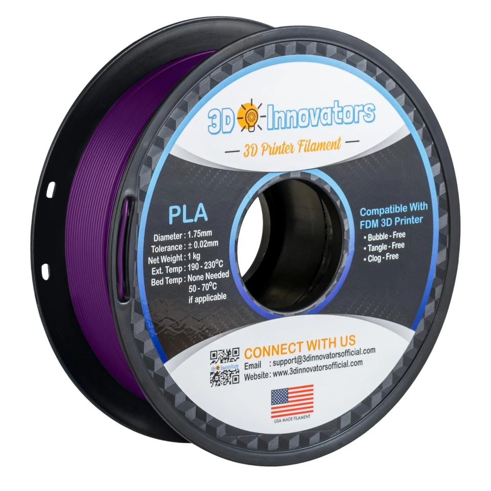 Impresora 3D Innovators Filamento PLA 1,75 mm 1 kg/2,2 lb Foto 1 de 1