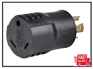 30 Amp 120-Volt L14-30P to TT-30R Generator Plug Adapter - Picture 1 of 4