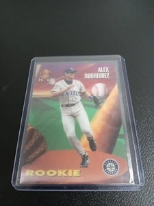 1995 Sportflix UC3 #115 Alex Rodriguez ROOKIE Mariners - Picture 1 of 2