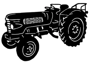 Fendt Farmer II año 64 de acero de 3 mm 60 cm-100 cm el icónico tractor agrícola - Imagen 1 de 1