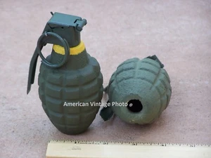 Pair Toy WWII Mark II Mk2 Resin Pineapple Military Army USMC f Museum Display US - Picture 1 of 6
