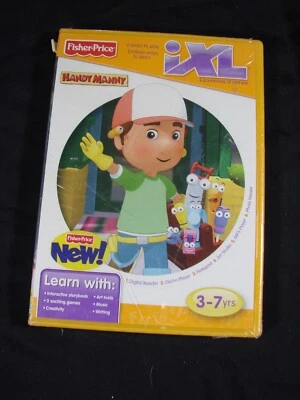 Fisher Price Handy Manny CD-ROM Software Learn NEW SEALED iXL 3-7yrs Home Teach - Image 1 of 2