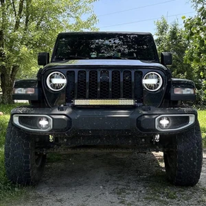 9'' LED DRL HEADLIGHTS 4" FOG LIGHT FOR JEEP WRANGLER JL GLADIATOR JT 2018-2024 - Foto 1 di 15