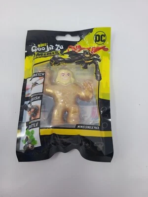 Heroes of Goo Jit Zu Minis GOLD Armor Aquaman DC 2.5” - Image 1 of 2