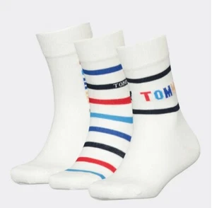 Tommy Hilfiger 3 Pack Marshmallow Socks Size 31-34 Bnwt - Picture 1 of 22