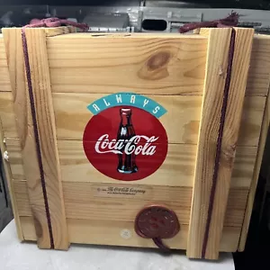RARE Polonaise Coca-Cola "Always Coca-Cola" boxed Set UNBROKEN SEAL Retired 1996 - Picture 1 of 6