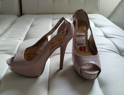 NUEVO Zapatos de tacón alto para mujer talla 8 MATERIAL NIÑA MMG HAVIC Foto 1 de 4