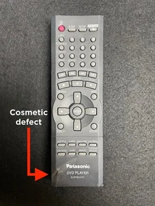 Panasonic Remote Control EUR7621070 - Tested & Works - Missing Battery Cover. - Picture 1 of 2