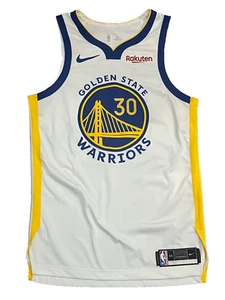 Nike Stephen Curry Golden State Warriors Authentic Basketball Trikot Herren 44 + 2" - Bild 1 von 7