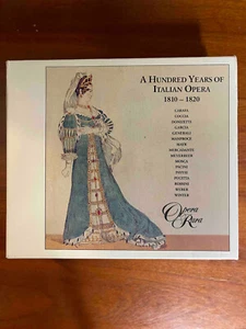100 Years of Italian Opera, 1810-1820 (Opera Rara 3 CDs, Apr-1989) - Imagen 1 de 1