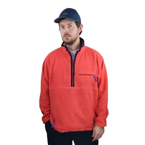 Vtg 90s Patagonia Reversible Glissade Fleece Jacket Mens Large Purple USA MADE - Picture 1 of 20