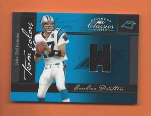 Camiseta Donruss Classics Team Colors 2005 Jake Delhomme usada en juegos #d 94/99 - Imagen 1 de 2