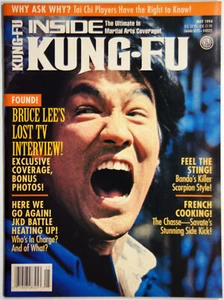 Inside Kung-Fu, May 1994, "Bruce Lee's Lost TV Interview!, Rare, Near Mint, Rare - Imagen 1 de 7