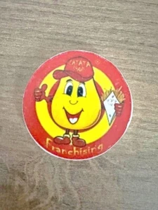 HISTORISCHER MAGNET PATATASHOP SAMMLERMAGNETE RUNDHOLZ FRANCHISE - Bild 1 von 1