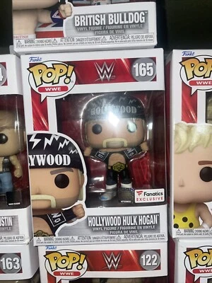 WWE “Hollywood" Hulk Hogan Fanatics Exclusive Funko Pop! Vinyl Figure