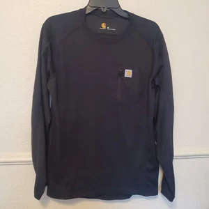 Camisa Carhartt Para Hombres Base Force Tecnología Peso Medio Capa Base Térmica Manga Larga Med - Imagen 1 de 19