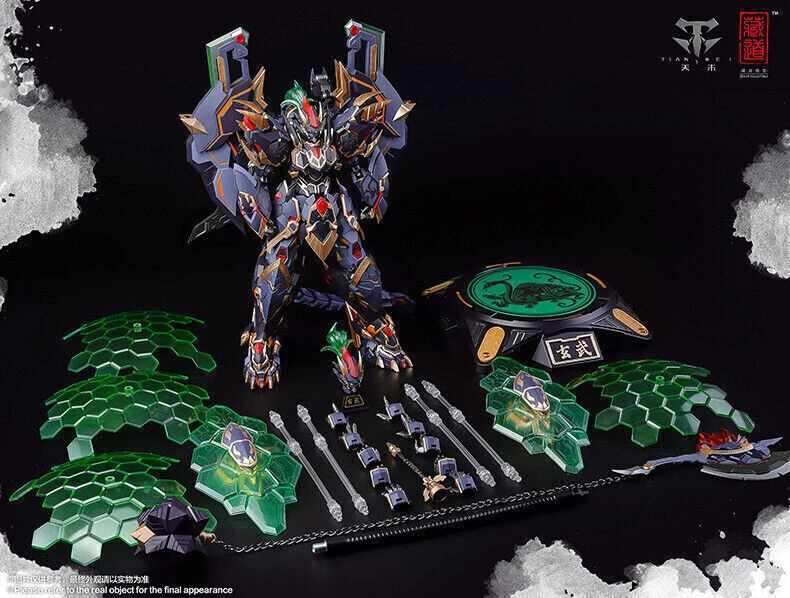 Figura de acción CangDao modelo 1/72 CD-04 tortuga negra Xuanwu nueva en stock  Foto 1 de 4